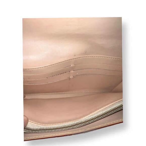 Louis Vuitton Takeshi Murakami White Monogram Multicolore Sarah Wallet - Picture 9 of 12